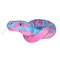 Wild Republic Snake Plush, Stuffed Animal, Plush Toy, Gifts For Kids, Butterfly Glitter 54