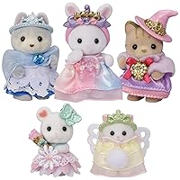 Royal Princess Set - Doll Playset with 5 Figures and Accessories for Children Ages 3+