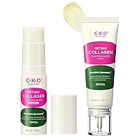 CKD RETINO COLLAGEN Small Molecule 300 (Anti-Wrinkle Firming Face Cream & Multi Balm Stick) Bundle