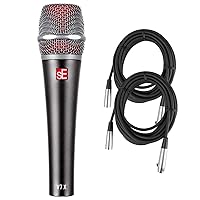 sE Electronics V7x Supercardioid Dynamic Instrument Microphone with 2 XLR Cables