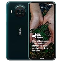 X10 6.67 Inch Android UK SIM Free Smartphone with 5G Connectivity - 6 GB RAM and 64 GB Storage (Dual SIM) - Forest Green