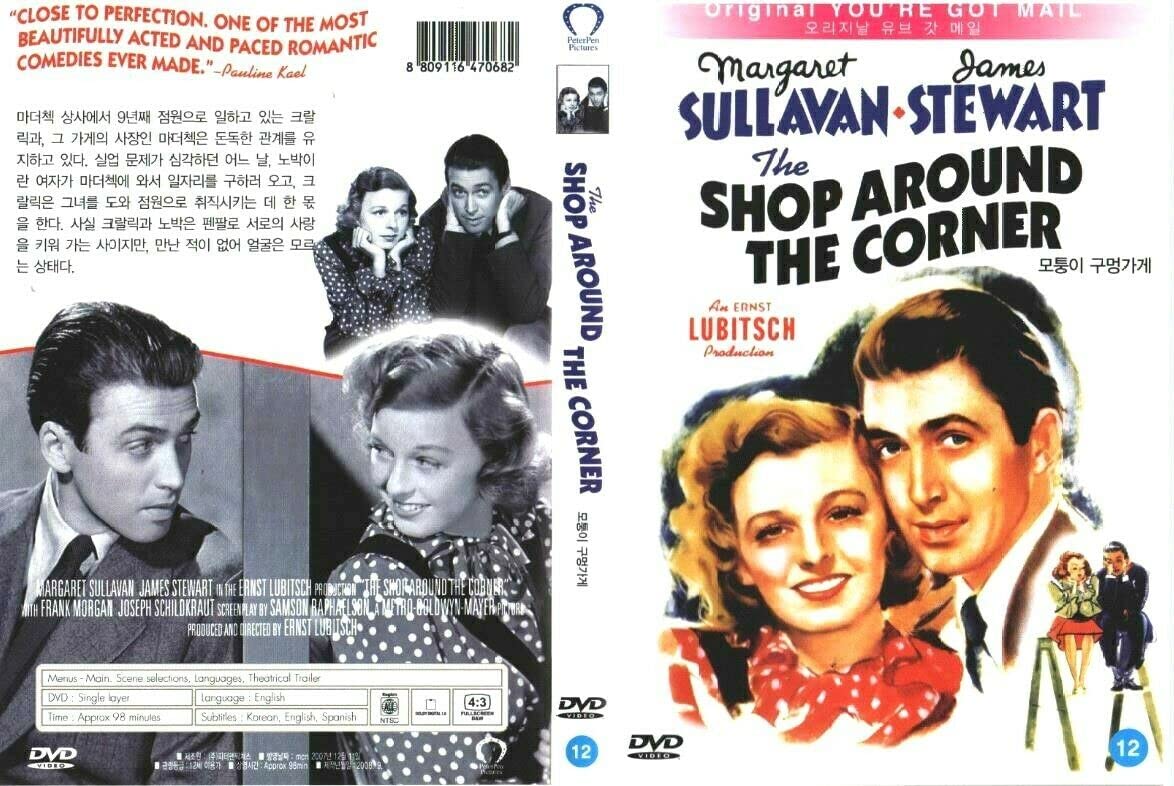 The Shop Around The Corner (1940) DVD James Stewart