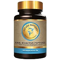 Future Peptides™ Pure Protein: Best Protein Capsules, Amino Acids Raw Food for Pre Workout and Post Workout Supplements. Takes The Place of Whey Protein Powder. Perfect for Crossfit Training.