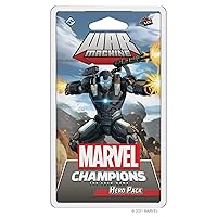 Marvel Champions The Card Game War Machine HERO PACK - Superhero Strategy Game, Cooperative Game for Kids and Adults, Ages 14+, 1-4 Players, 45-90 Minute Playtime, Made by Fantasy Flight Games