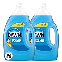 Dawn Dish Soap Ultra Dishwashing Liquid, Dish Soap Refill, Original Scent, 56 Fl Oz (Pack of 2)