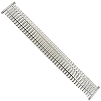 18-24mm Speidel Expansion Silver Tone Stainless Mens Watch Band 1393/02 Reg