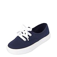 The Children's Place Girl's Casual Lace Up Low Top Sneakers