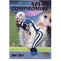Emmitt Smith 1999 Stadium Club Never Compromise Football Card #NC24 - Dallas Cowboys
