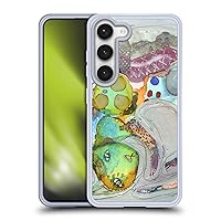 Head Case Designs Officially Licensed Wyanne No Treat Blues Cat Soft Gel Case Compatible with Samsung Galaxy S23 5G and Compatible with MagSafe Accessories
