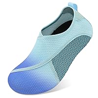 Besroad Water Shoes Womens Mens Barefoot Quick Dry Aqua Socks Slip-on Swim Shoes for Beach Pool Surf Yoga Sport