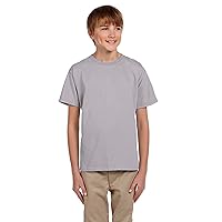 Fruit of the Loom Youth 5 oz. HD Cotton™ T-Shirt M SILVER