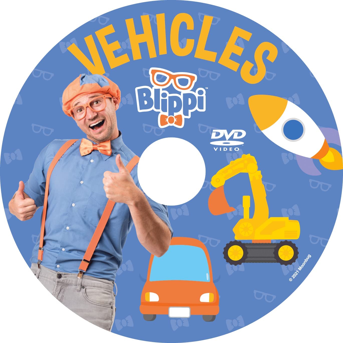 Blippi Vehicles DVD