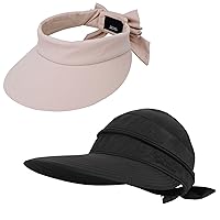 Simplicity Sun Hat for Women UPF 50+ UV Sun Protective Wide Brim Beach Visor Hat