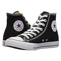 Converse Chuck Taylor All Star High Top Sneaker, Black (White Sole), Size 6