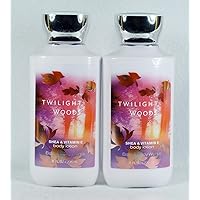 Retired Fragrance - Bath & Body Works Signature Collection Twilight Woods Body Lotion 8oz/236ml 2 pack