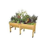 VegTrug VTNMD 0367 USA 1.8m Raised Planter, large, Natural