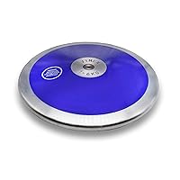 TC Blue Gemini Discus. 1.6kg Discus. 1.6 kg Discus. 1.6k Discus. Boys Discus Its Innovative Design Includes a 75% Rim Weight Ratio, Facilitating Maximum Distance and Accuracy in Throws