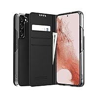 Araree Mustang Diary AR22436S22BK Galaxy S22 5G Notebook Type Case, Mustang Diary, Shockproof, Premium Leather, Card Storage, Wireless Charging Support, Black, SC-51C / SCG13