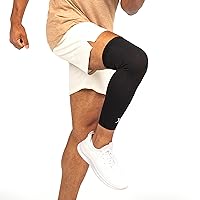 Leg Compression Sleeve for Pain Relief, Thigh, Calf and Knee Brace, Medicine-Infused Compression Sleeves for Women and Men with Arthritis, Tendonitis and Calf Cramps