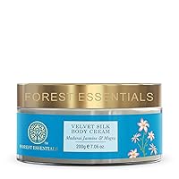 Forest Essentials Madurai Jasmine and Mogra Velvet Silk Body Cream, 200g