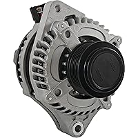 Remanufactured Alternator Compatible With/Replacement For 3.5L Honda Odyssey 2011-2013, Pilot 2012-2015, Ridgeline 2012 2013 2014 12V 104210-1240 11573 290-5582 31100-RV0-A01 9764219-124 CSJ24