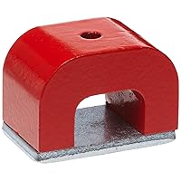 Red Cast Alnico 5 Bridge Magnet With Keeper, 1.57