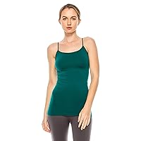 American Made Basic Seamless Cami, UV Protective Fabric UPF 50+ (Made with Love in The USA)