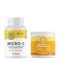 Vimergy Micro-C® Capsules (90 Capsules) and Micro-C Immune Power*TM (125 Grams) - Bundle