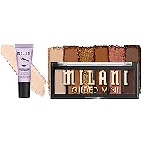 Milani Eyeshadow Primer + Gilded Mini Eyeshadow Palette - Champaigne Problems