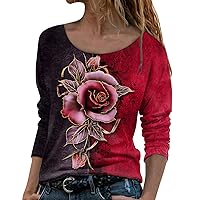 Ladies Long Sleeve Tops Long Sleeve Shirts for Women Lightweight Crew Neck Casual Tunic Tops Tank Top For Women 2023