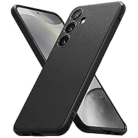 Ringke Onyx [Feels Good in The Hand] Compatible with Samsung Galaxy S24 Case 5G, Anti-Fingerprint Technology Prevents Oily Smudges Non-Slip Enhanced Grip Precise Cutouts for Camera - Black