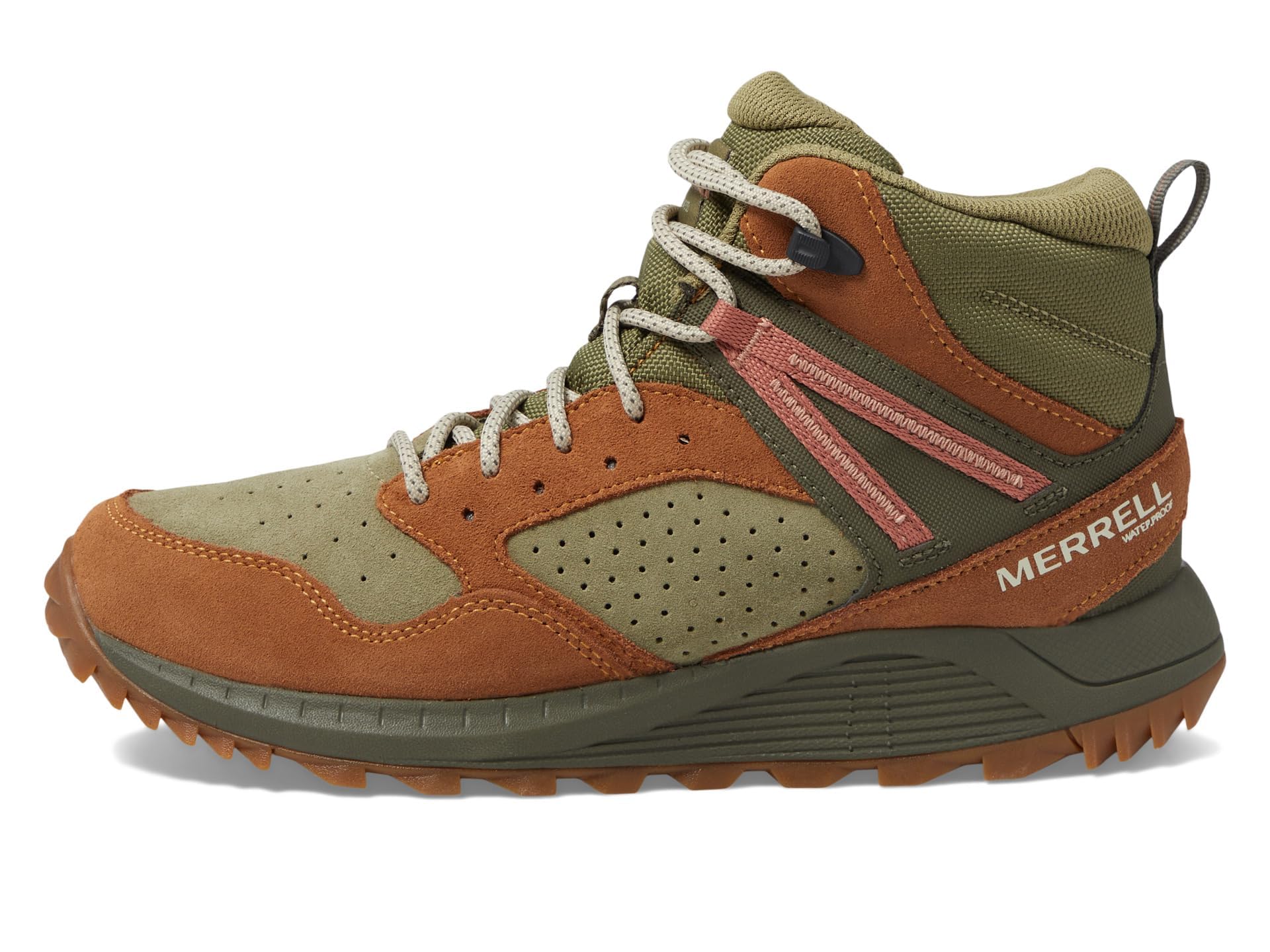 Merrell Women's Wildwood Mid Leather Waterproof Hiking Boot