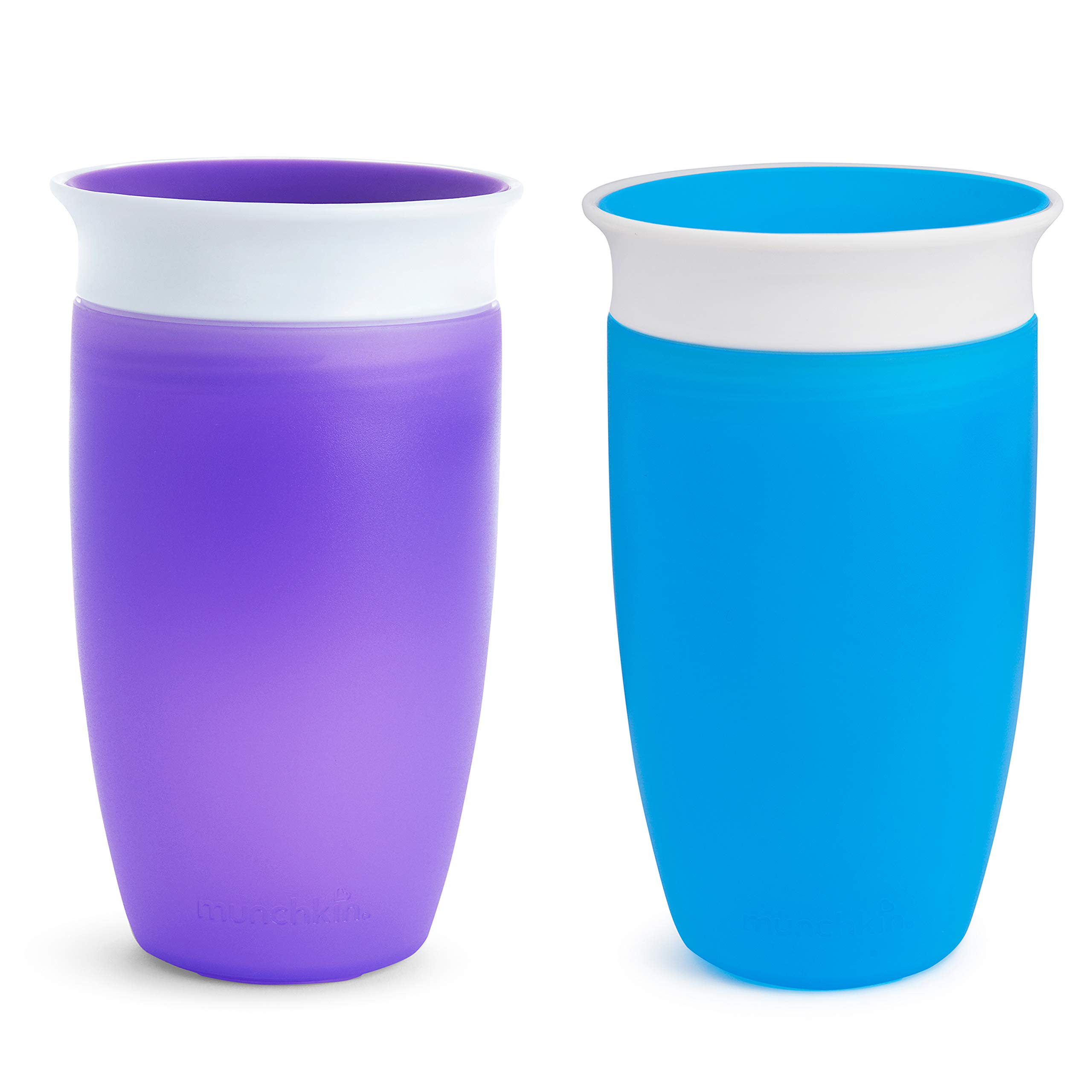 Munchkin® Miracle® 360 Toddler Sippy Cup, Blue/Purple, 10 Oz, 2 Count