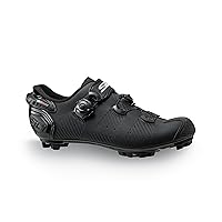 Sidi | XC Cross Country Shoes, Professional Mountain Bike Shoes for Men MTB Drako 2S SRS, Innovative Closure System, Rubber Toe, Carbon Ground Sole