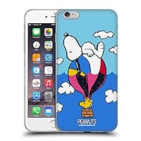 Head Case Designs Officially Licensed Peanuts Snoopy & Woodstock Balloon Halfs and Laughs Soft Gel Case Compatible with Apple iPhone 6 Plus/iPhone 6s Plus
