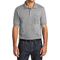 Men's Core Blend Jersey Knit Pocket Polo Shirt