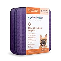 Skin & Itch Care Dog Kit | Itch Relief for Dogs Comes with Comb for Fleas and Hypoallergenic Dog Shampoo for Smelly and Infected Dog Paw and Skin | Hot Spot Treatment for Dogs