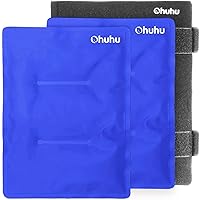 Ice Packs for Injuries: Ohuhu 2 Pack XL Reusable Ice Packs with Wrap 14