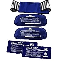 Ice Pack with Wrap and Ultra Flexible Cold Compress
