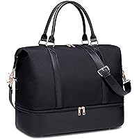 Womens Travel Weekender Bag Canvas Carry on Overnight Tote Luggage Duffel Beach Bags