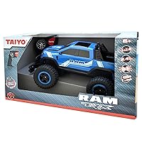 Ram TRX Pickup 1:16 Scale R/C - Blue - Taiyo, 2.4GHz, Remote Control Vehicle, Authentic Design Truck, Off Road, Battery Powered Hobby Car