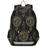 ALAZA Boho Unicorn Geometric Backpack Bookbag Laptop Notebook Bag Casual Travel Daypack for Women Men Fits15.6 Laptop