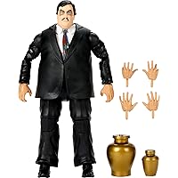​WWE Elite Action Figure & Accessories, 6-inch Collectible Paul Bearer with 25 Articulation Points, Life-Like Look & Swappable Hands​