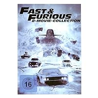 Fast & Furious 8-Movie Collection, 8 CDS in Total