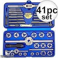 Irwin TAP + DIE 41PC Set MTRC HEX