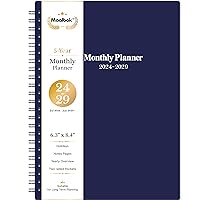 2024-2029 Monthly Planner/Calendar - JUL 2024 - JUN 2029, 5 Year Monthly Planner with Tabs, 6.4