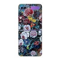 Head Case Designs Officially Licensed Riza Peker Full Bloom Florals Vinyl Sticker Skin Decal Cover Compatible with Samsung Galaxy Z Flip / 5G