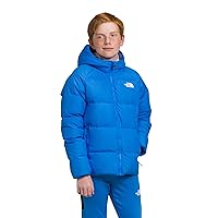 THE NORTH FACE Boys' Reversible North Down Hooded Jacket, Optic Blue, XX-Large