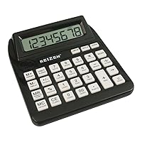 Reizen Talking Calculator with Repeat Key- Spanish