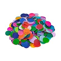 Hygloss Products Bleeding Tissue Paper Circles 2-Inch, 20 Colors, Arts & Crafts, DIY Projects, Scrapbooking, Greeting Cards, 2400 Pieces